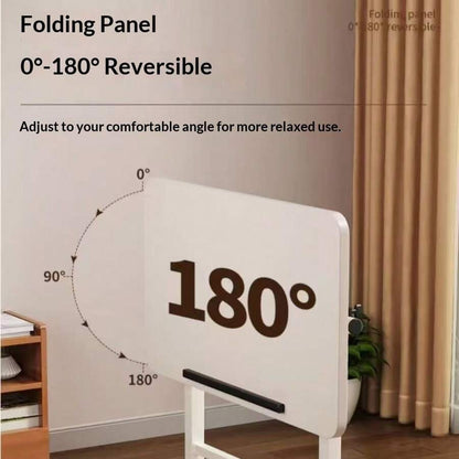 Three Home Desktop Computer Desks In Various Colors. Foldable, Rotatable, And Movable Design, Suitable For Bedside Use And In-Bed Settings. Ideal For Lazy People To Work Or Study. Minimalist Style, Space-Saving, Sturdy Support For Computers And Books