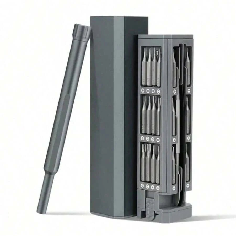 24-in-1 Magnetic Precision Screwdriver Set in Storage Case