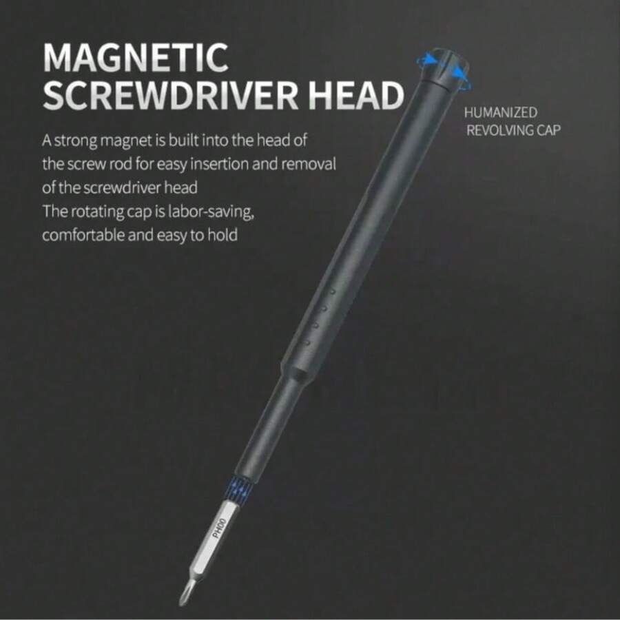 24-in-1 Magnetic Precision Screwdriver Set in Storage Case
